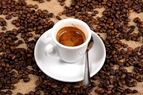 Eszpresszó Kávé Ital Reggeli Ital — Stock Fotó