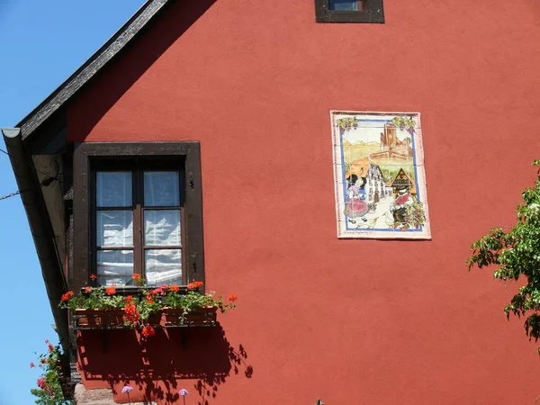 Photo Prise Dans Une Maison Kaysersberg Alsace — Photo