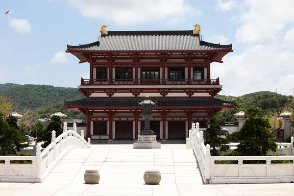 Мальовничий Вид Красиві Деталі Архітектури Храму — стокове фото