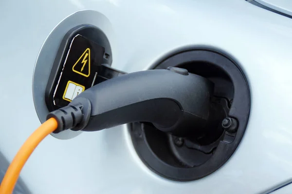 Charging Socket Electric Car — Stockfoto