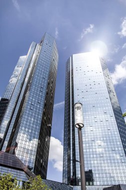 Buildings in Frankfurt city clipart