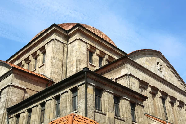 Vista Panorámica Arquitectura Iglesia Cristiana — Foto de Stock