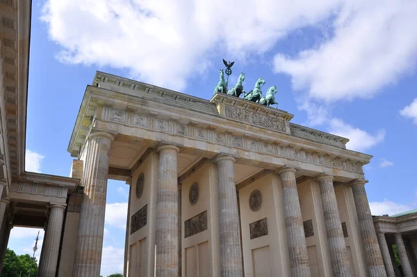 Brama Brandenburska Berlinie — Zdjęcie stockowe