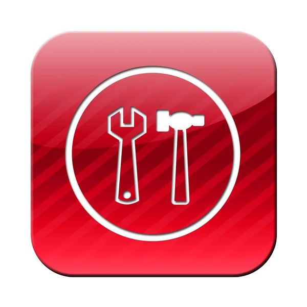 Tool Button Workshop Tools Icons — Stock Photo, Image