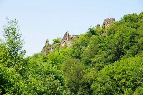 Vista Panorámica Majestuosa Arquitectura Medieval Del Castillo — Foto de Stock