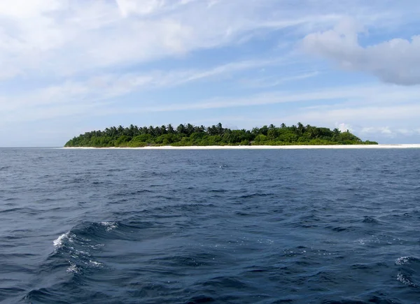 Vue Panoramique Île Mise Point Sélective — Photo