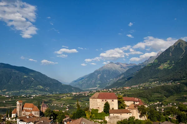 Vista Panoramica Maestosa Architettura Medievale — Foto Stock