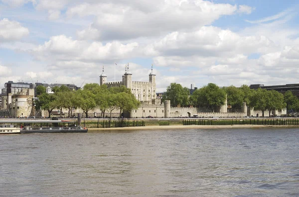 London England Der Tower London Castle Ufer Der Themse — Stockfoto