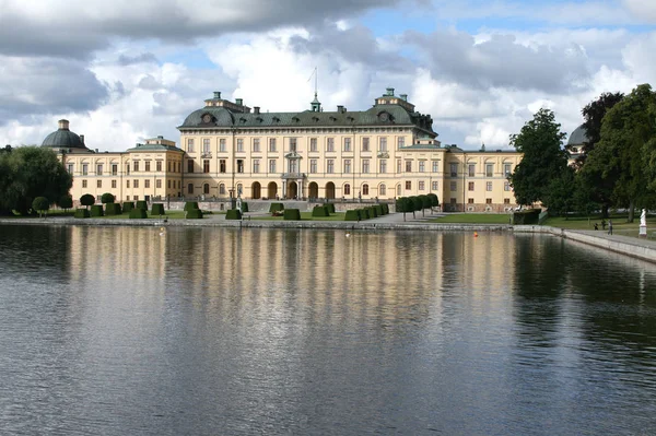 斯托克霍尔姆的Drottningholm宫殿 — 图库照片