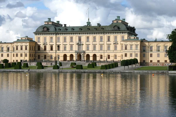 Castello Drottningholm Stoccolma — Foto Stock