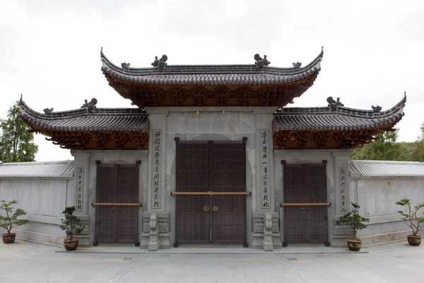 Scenic View Beautiful Temple Architecture Details — Stock Photo, Image