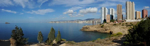 Benidorm Spain Panoramic Image — Stockfoto