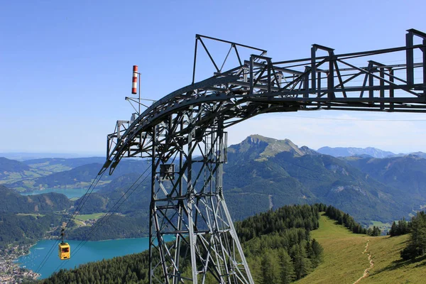 Vista Panorâmica Paisagem Majestosa Dos Alpes — Fotografia de Stock