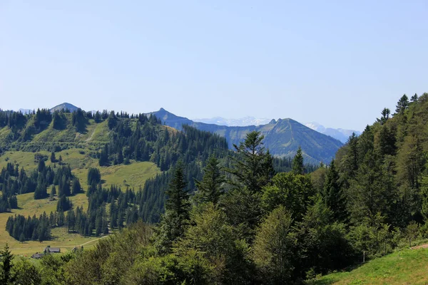 Vista Panoramica Bellissimo Paesaggio Alpino — Foto Stock