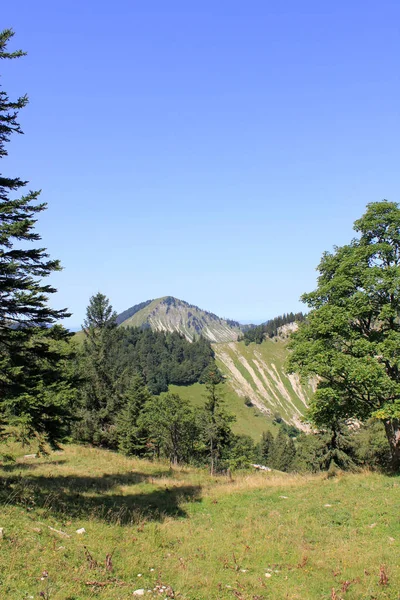 Vista Panoramica Bellissimo Paesaggio Alpino — Foto Stock