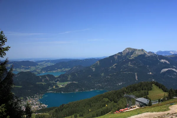 Вид Фельхорна Высокогорные Альпы Австрийские Альпы — стоковое фото
