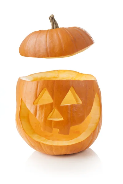 Halloween Pumpkin Isolated White Background — Stock Photo, Image