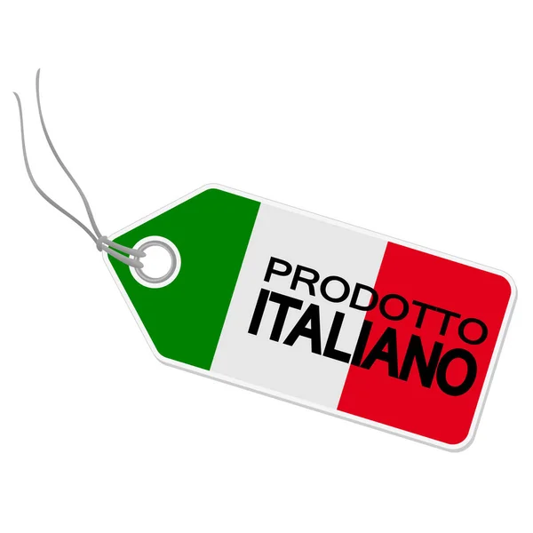 Pendant Prodotto Italiano — Stock Photo, Image