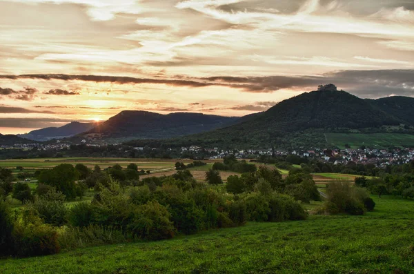 Panorama Över Den Schwabiska Alb — Stockfoto