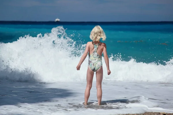 Beach Water Scene Image — Stock Photo, Image