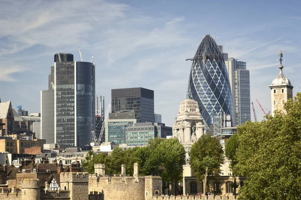 Composición Arquitectónica Londres Con Gerkin — Foto de Stock