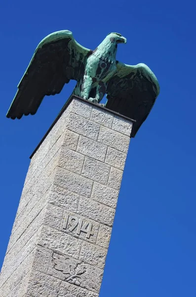 Adler Sculpture Pillar Berlin — Foto de Stock