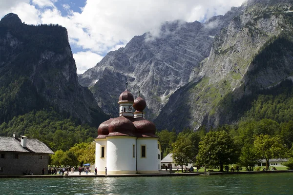 Bartholomew Vid Koenigssee — Stockfoto