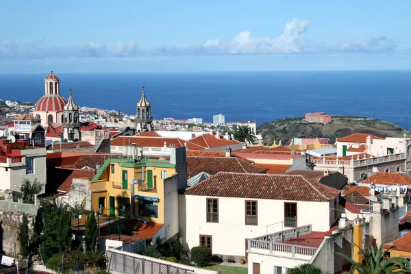 Panorámica Orotava Mar Tenerife — Foto de Stock