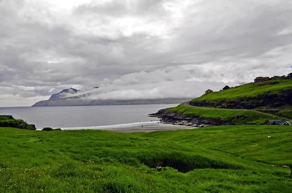 Leynar Danish Name Lejnum Place Faroe Islands West Streymoys 113 — Stockfoto