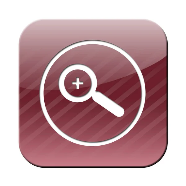 Internet Search Button Illustration — Stock Photo, Image