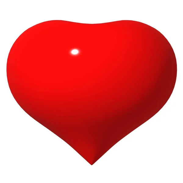 One Big Red Heart Take All Picture Place — Stock Photo, Image