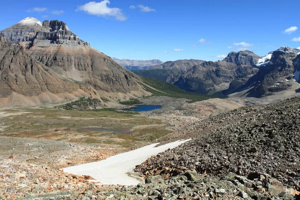 Eiffelmeer Vallei Van Tien Pieken Bij Moraine Lake Rocky Mountains — Stockfoto