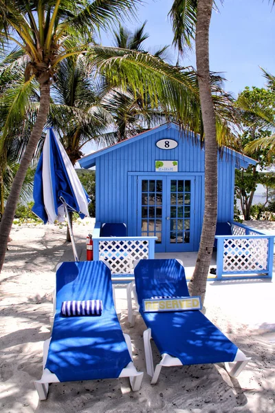 Beach Chairs Maldives — Stock Photo, Image
