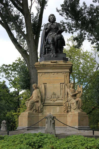 Vondel Monument Amsterdam — Stock Photo, Image