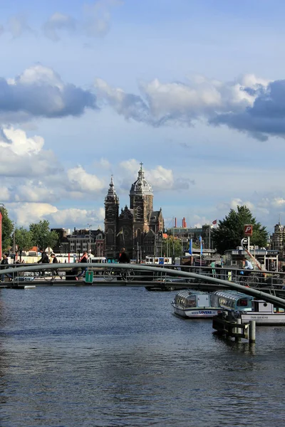 Katedrála Mikuláše Amsterdamu — Stock fotografie