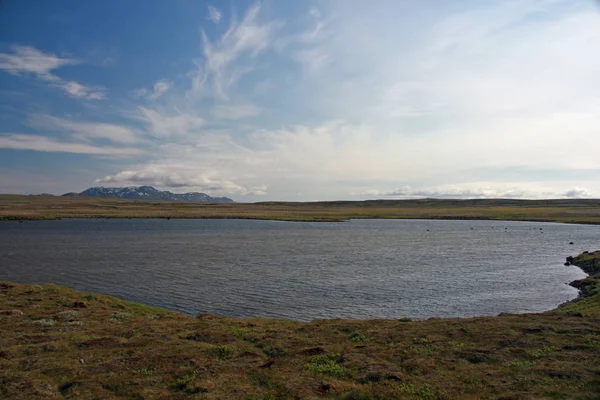 Landschap Bij Krysuvik Ijsland — Stockfoto