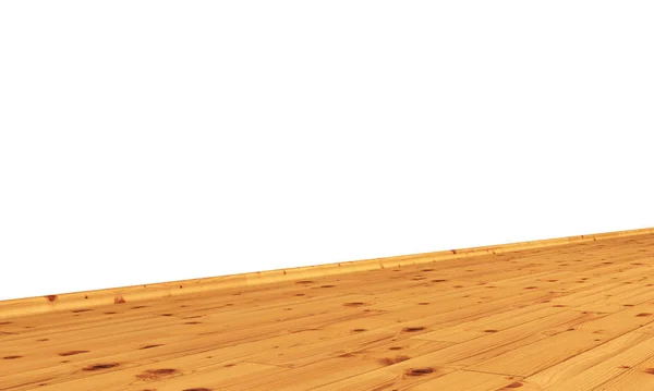 木製の床の斜めの壁 スプルースアンティーク — ストック写真