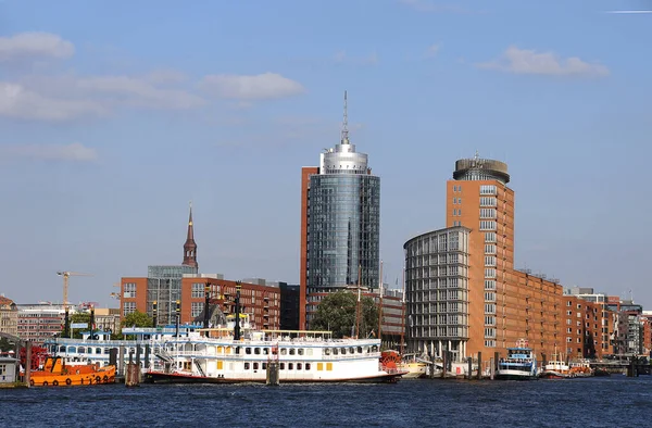 Port City Hamburg Německo — Stock fotografie