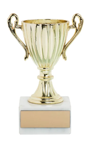 Trophy Isolated White Background — Stock Photo, Image