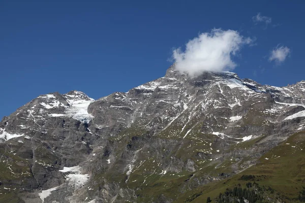 Vista Panorâmica Paisagem Majestosa Dos Alpes — Fotografia de Stock