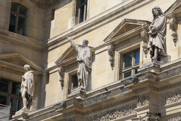 Palais Louvre París — Foto de Stock