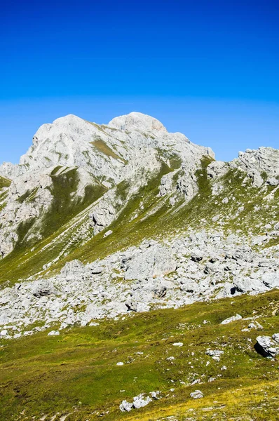 Vista Panoramica Del Maestoso Paesaggio Dolomitico Italia — Foto Stock