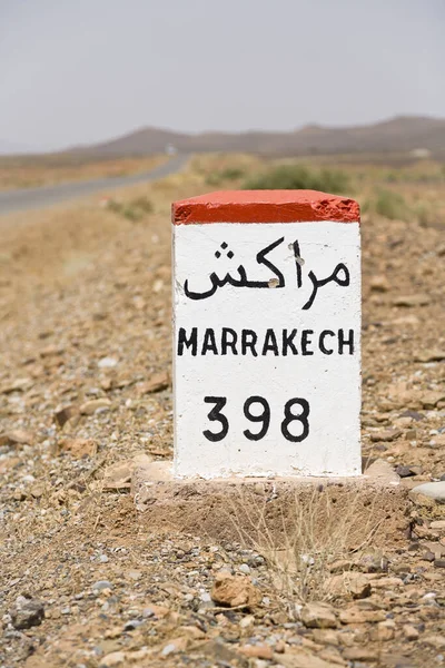 Weg Naar Marrakech Koninkrijk Marokko Noord Afrika — Stockfoto