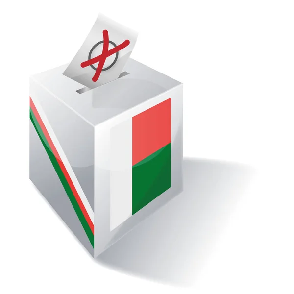 Caixa Seleção Belarus Direito Voto — Fotografia de Stock