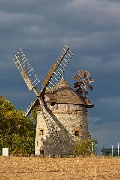 Windmill Endorf Town Falkenstein Harz — Stock Photo, Image