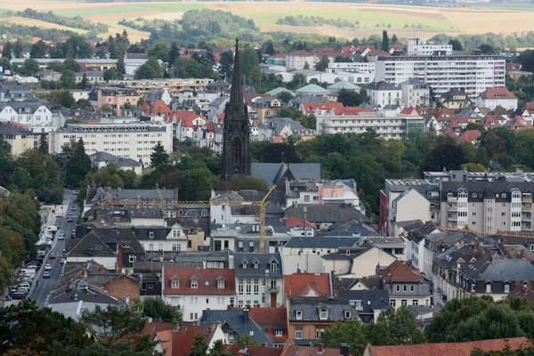 Über Den Dächern Von Bad Nauheim — Stockfoto