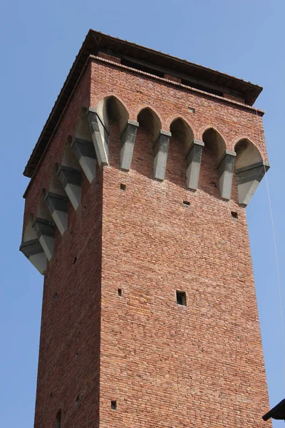 Фортеця Замок Пізі Тоскана — стокове фото