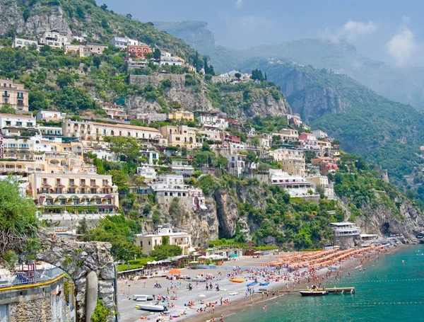 Positano Wybrzeże Amalfi Włochy — Zdjęcie stockowe