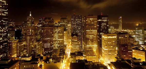 Aérien San Francisco Nuit — Photo