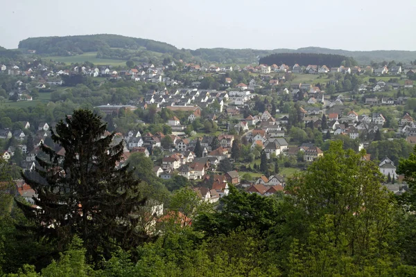 Olika Arkitektur Selektivt Fokus — Stockfoto